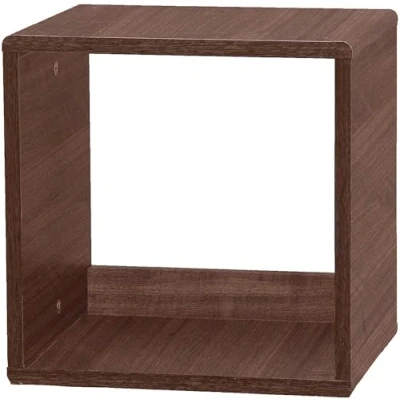 Afbeelding van Iris Ohyama, houten kast / ruimtebesparend plank opbergeenheid locker, Eenvoudige montage, eenvoudig en design, Kantoor, Woonkamer QR Box 34 Bruin