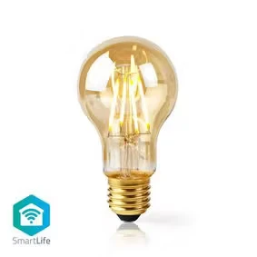 Afbeelding van Slimme lamp E27 Nedis Smartlife Edison (LED, 5W, 500lm, 2200K, Dimbaar)