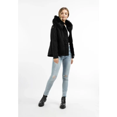Afbeelding van Winterjas DREIMASTER XL / Zwart 100% Katoen