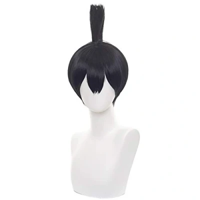 Afbeelding van HIROAKIYA Aki Hayakawa Wig, Chainsaw Man Cosplay Wig with Cap, Length approx.30cm
