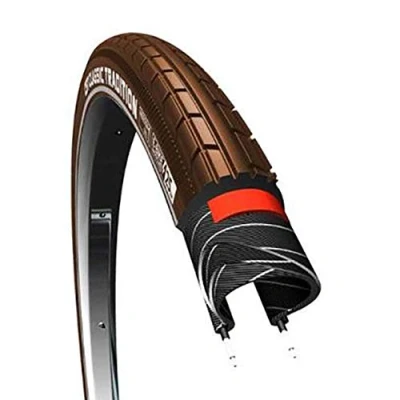 Afbeelding van CST Classic Tradition buitenband 28 inch BikeTotaal.nl Bruin