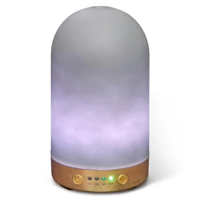 Afbeelding van Earnest Living etherische olie diffusers voor oliën 100 ml ultrasone 4 timers nachtverlichting en automatische uitschakeling thuiskantoor aromatherapie