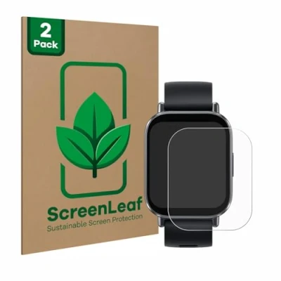 Afbeelding van ScreenLeaf Screenprotector voor Xiaomi Redmi Watch 5 Active Duurzame schermbescherming Folie Beschermfolie transparant (2 Stuks)