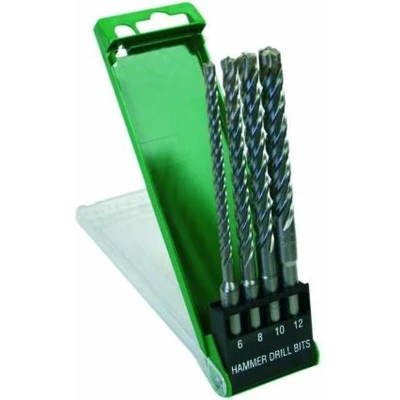 Afbeelding van Hikoki Accessoires SDS Plus HM 4 snijder hamerborenset delig in cassette 783390