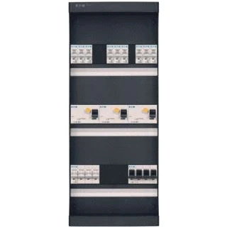 Afbeelding van Eaton holec systeem 55 installatiekast 550x220mm 10 groepen 3f 3 als hs 40a 4p kookgroep fase 2066031