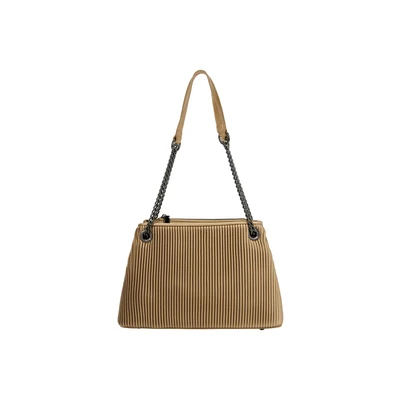 Afbeelding van faina Handtas, Dames, Maat: One Size, Dark beige