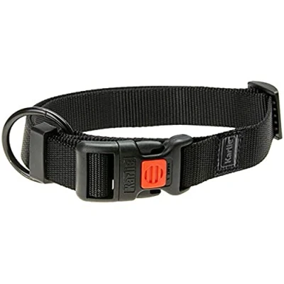 Afbeelding van Karlie Art Sportief Plus halsband verstelbaar nieuwe universele kleuren mix en match L: 45 65 cm B: 25 mm L oranje