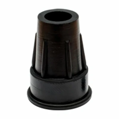 Afbeelding van Micel Eindstuk / stop CNT09 zwart flexibele krukken Ø 18 x 54 mm (25 stuks)