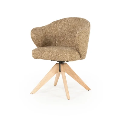 Afbeelding van Eleonora Stoel Connor naturel mosterd Donna