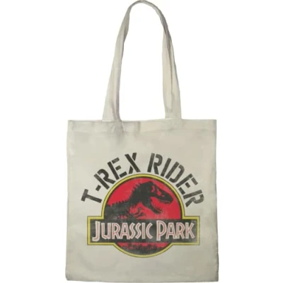 Afbeelding van JURASSIC PARK TOTE BAG T REX&quot;, REFERENTIE: BWJUPAMBB003, ECRU, 38 X 40 CM, Utility