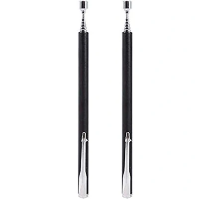 Afbeelding van POFET 2 stks telescopische magnetische pick up tool 26 inch staaf stok uitbreiding magneet handheld zwart