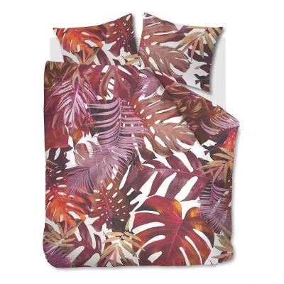 Afbeelding van Dekbedovertrek Ambiante Noèlle Red Satijn 200 x / 220 cm 2 Persoons