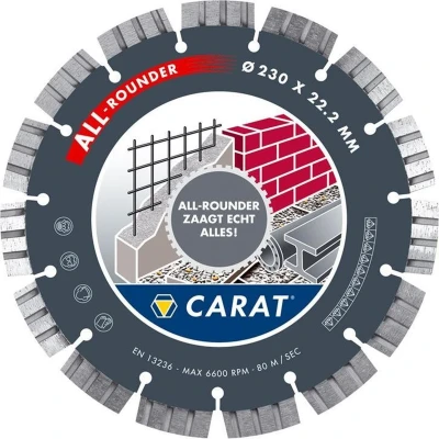 Afbeelding van Carat diamantzaag 125x22,23mm universeel master