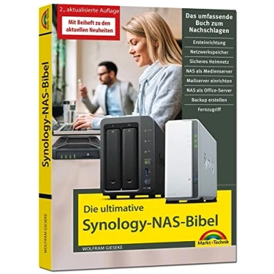 Afbeelding van Die ultimative Synology NAS Bibel Das Praxisbuch mit vielen Insider Tipps und Tricks komplett in Farbe