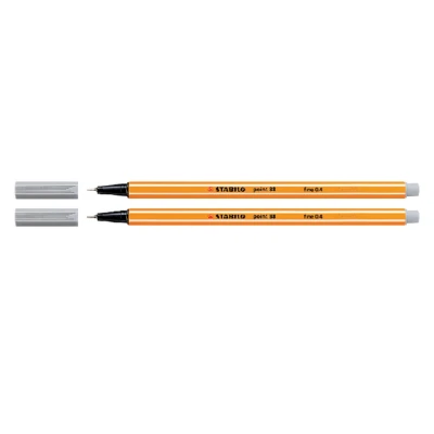 Afbeelding van Stabilo Point 88 Fineliner, Lichtgrijs Fineliner