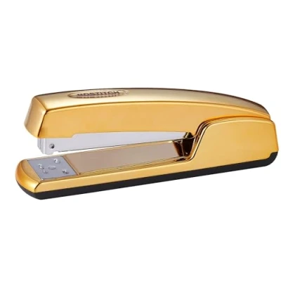 Afbeelding van Bostitch Office Professionele metalen uitvoerende nietmachine, capaciteit 20 vel, goud chroom (B5000 GOLD)