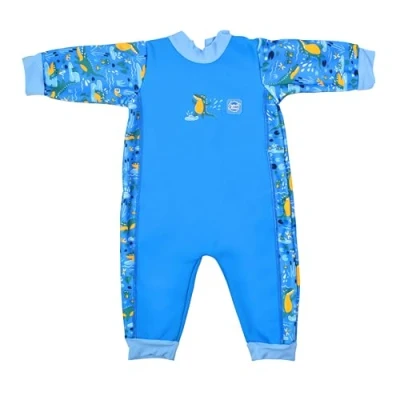 Afbeelding van Splash About Warm in One Baby Wetsuit, Crocodile Swamp 6 12 Maanden