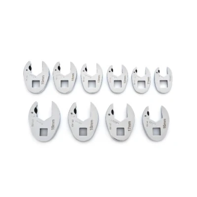 Afbeelding van GEARWRENCH 10 stuks Ratcheting Crowfoot Wrench Set, Metrisch 89119