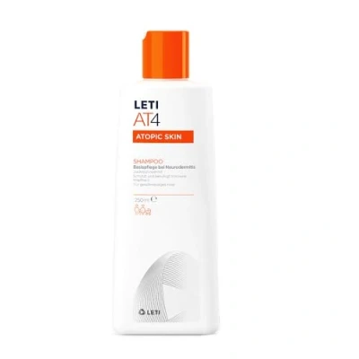 Afbeelding van LETI AT4 shampoo Extra milde bij droge of naar neurodermitis neigende hoofdhuid, 250 ml