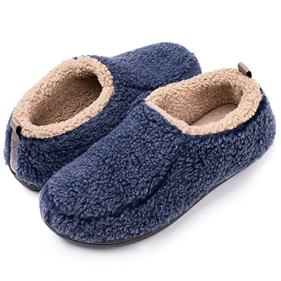 Afbeelding van RockDove Nomad Pantoffels met traagschuim voor heren, Blauw, 42.5/43.5 EU