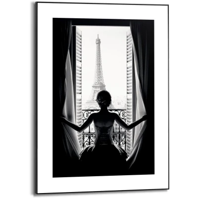 Afbeelding van Reinders! Artprint met lijst Parijs Balcony