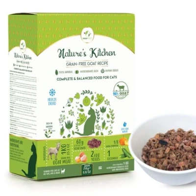 Afbeelding van Pawfect Freeze Dried kattenvoeding Geit 250 gr.