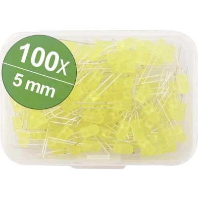 Afbeelding van Quadrios LED assortiment Geel 5 mm 30 mA 2.0 V