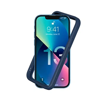 Afbeelding van RHINOSHIELD Bumper Case Compatible with [iPhone 13 mini] CrashGuard NX Shock Absorbent Slim Design Protective Cover 3.5M / 11ft Drop Protection Navy Blue