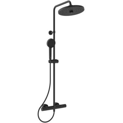 Afbeelding van Ideal Standard Ceratherm T25+ douchesysteem met douchethermostaat Silk