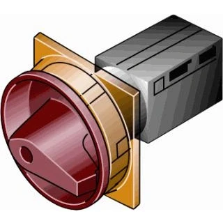 Afbeelding van Eaton TM 1 8291/E/SVB Nokkenschakelaar Uitschakelbaar 10 A 690 V x 90 Geel, Rood stuk(s)