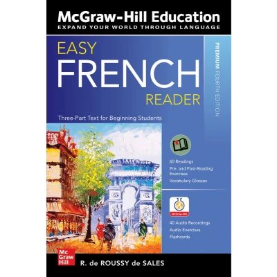 Afbeelding van Easy French Reader, Premium Fourth Edition: A Three part Text for Beginning Students