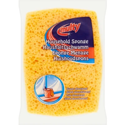 Afbeelding van Multy Huishoudspons Hydrocel Geel 1ST