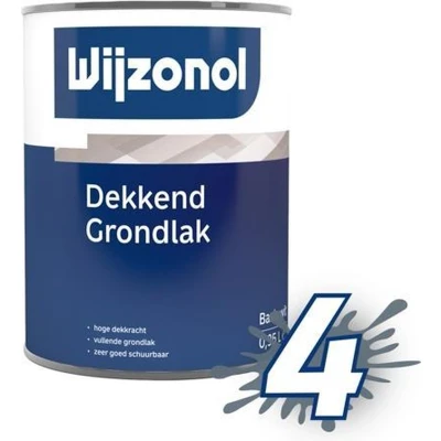 Afbeelding van Wijzonol Dekkend Grondlak 1 Liter Op Kleur Gemengd