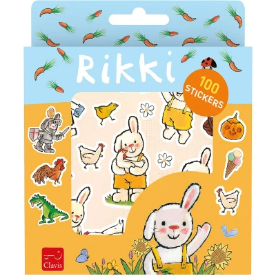 Afbeelding van Clavis Rikki stickerset. 3+