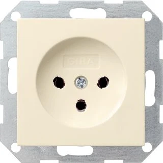 Afbeelding van Gira Systeem 55 HNA Wandcontactdoos crème