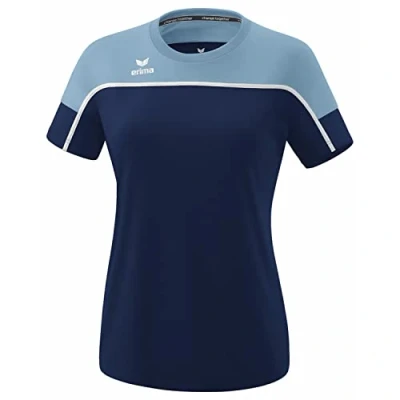 Afbeelding van CHANGE by erima T shirt dames new navy/faded denim/wit / 38