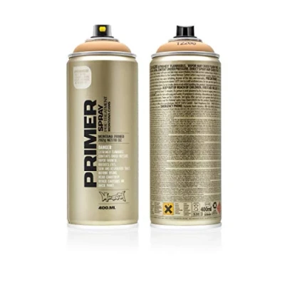 Afbeelding van Montana polystyreen primer 400 ml, t2200, spuitbus