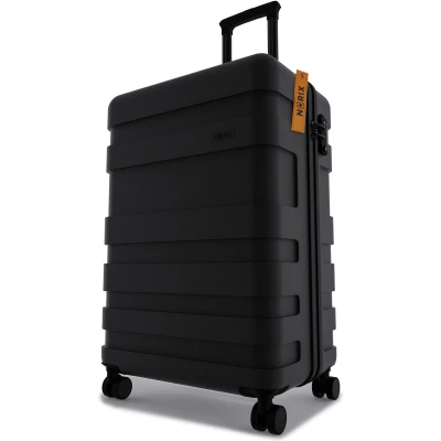 Afbeelding van Handbagage koffer 55x40x20 43L Spinner wielen Lichtgewicht Trolley TSA Slot Zedar Onyx Black