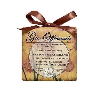 Afbeelding van Gli Officinali: Zonnebloem&amp;Saffraan zeep 200 gr