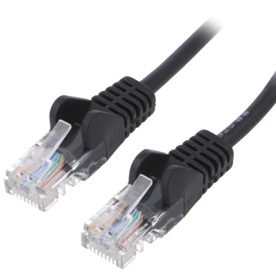 Afbeelding van 20M CAT5e RJ45 Ethernet Netwerk Kabel Zwart