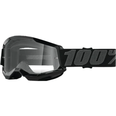 Afbeelding van 100percent Strata 2 Stofbril Zwart Clear Mirror/CAT0