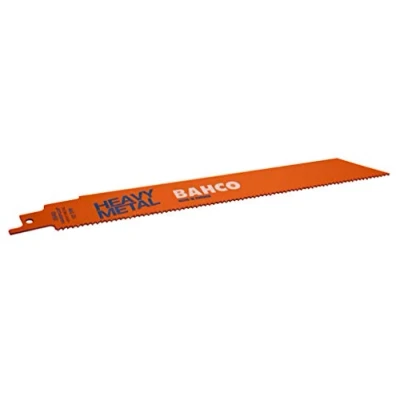 Afbeelding van Bahco Reciprozaagblad Sandflex® bimetaal voor zwaar metaal 10 TPI 228 mm 5 delig retailverpakking 3940 HST 5P