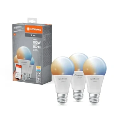 Afbeelding van ledvance led lamp smart wifi wit energie efficientieklasse f voet e27 4058075778993