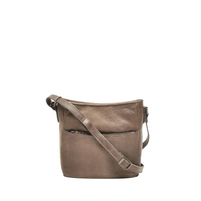 Afbeelding van Berba Lucca leren Crossbody Gratis thuisbezorgd! Elephant Grey