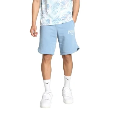 Afbeelding van Puma sweatshort lichtblauw