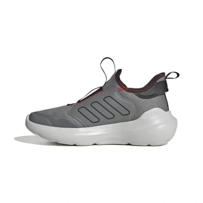 Afbeelding van adidas Uniseks Kind TENSAUR COMFORT SHOES JUNIOR, grey three/core black/pure ruby, 40 EU