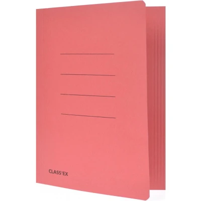 Afbeelding van Class&#039;ex Dossiermap, 3 Kleppen Ft 18,2 X 22,5 Cm (voor Schrift), Kers Dossiermap
