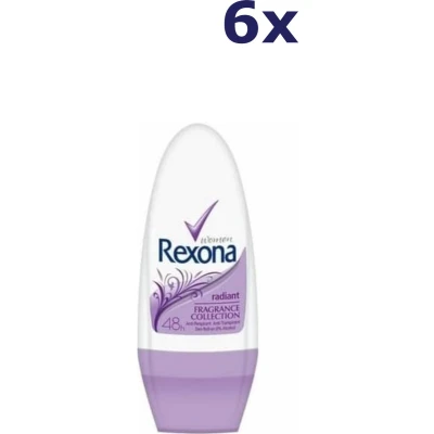 Afbeelding van 6er Pack REXONA Deodorant &quot;Radiant&quot; Roll on 50 ml