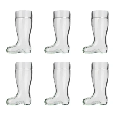 Afbeelding van Bierglazen, Beer glasses, Bierlaars set van 6 0,5 liter
