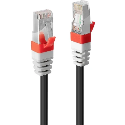 Afbeelding van LINDY 45369 RJ45 Netwerkkabel, patchkabel CAT 6A S/STP 15.00 m Zwart 1 stuk(s)